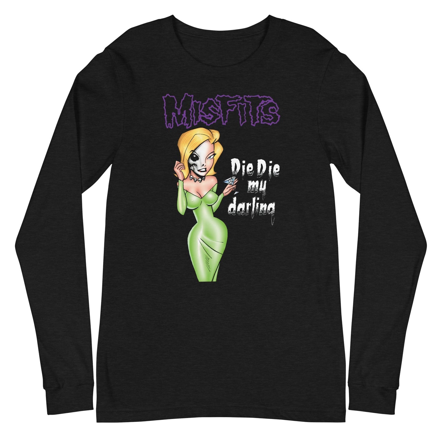 Misfits - Die Die My Darling Long Sleeve T-Shirt Black