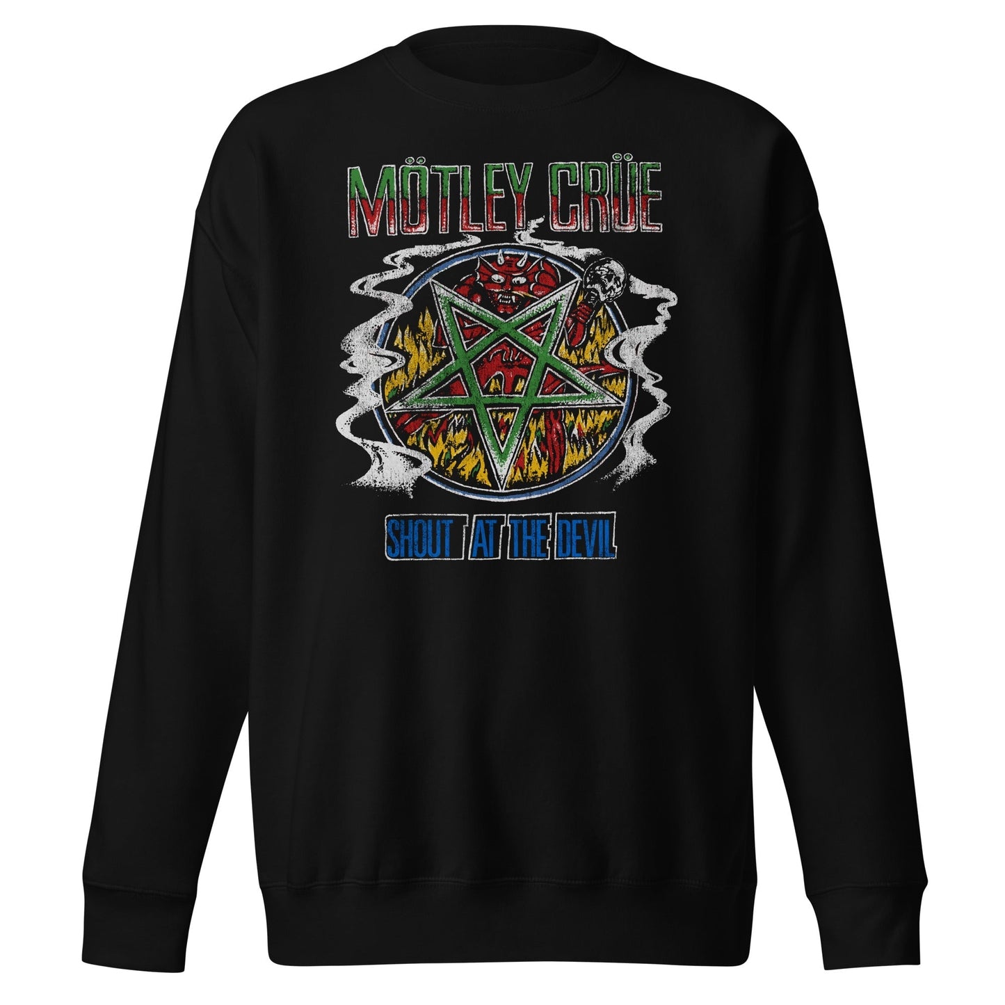 Motley Crue - Ganja Shout Sweatshirt Black