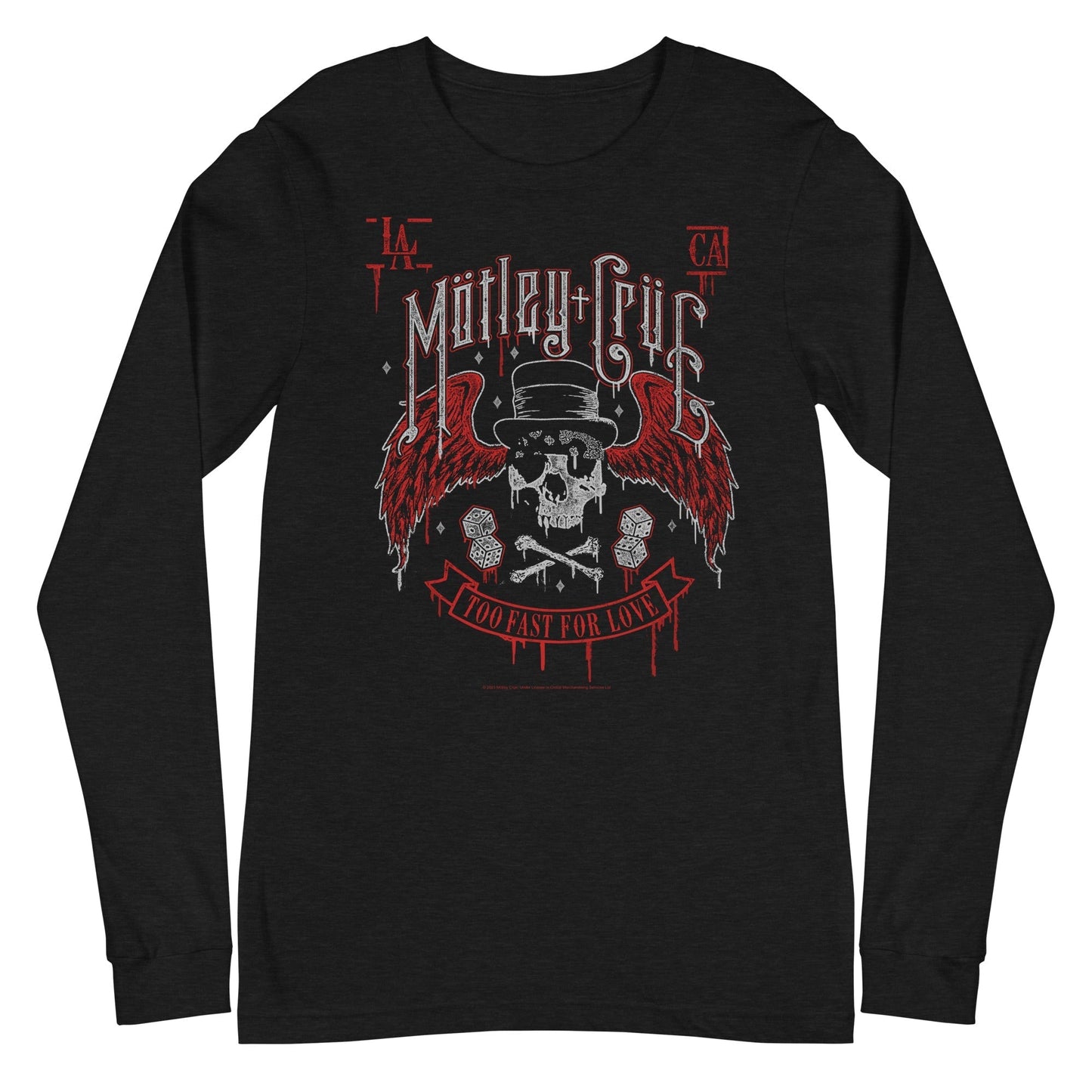 Motley Crue - Los Angeles Long Sleeve T-Shirt Black