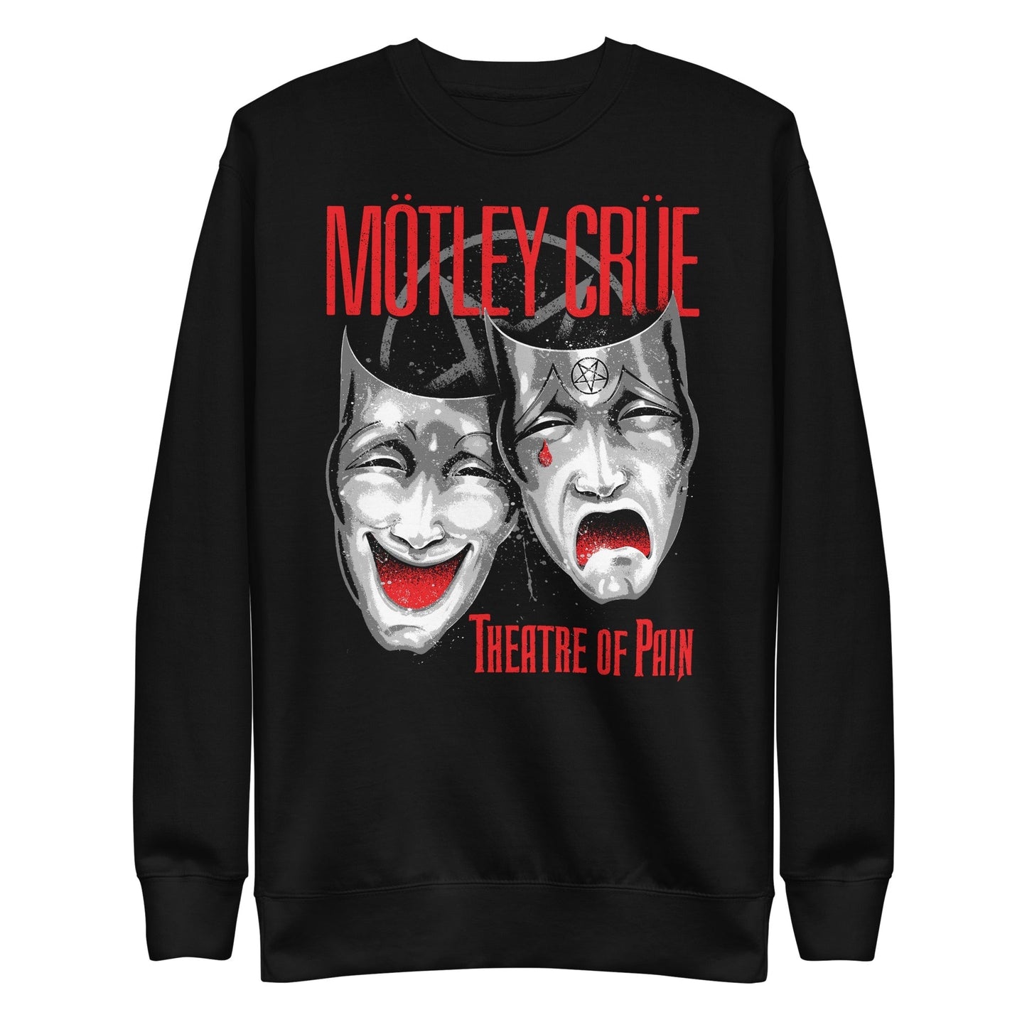 Motley Crue - Theatre of Pain Sweatshirt Black
