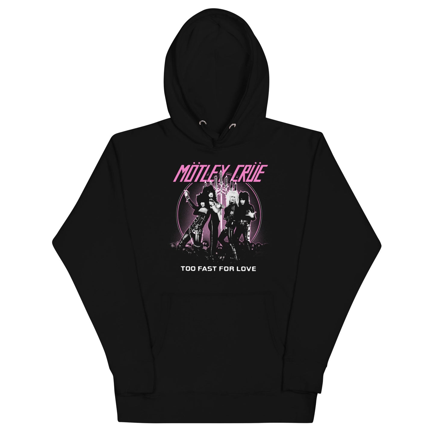 Motley Crue - Too Fast for Love Hoodie Black