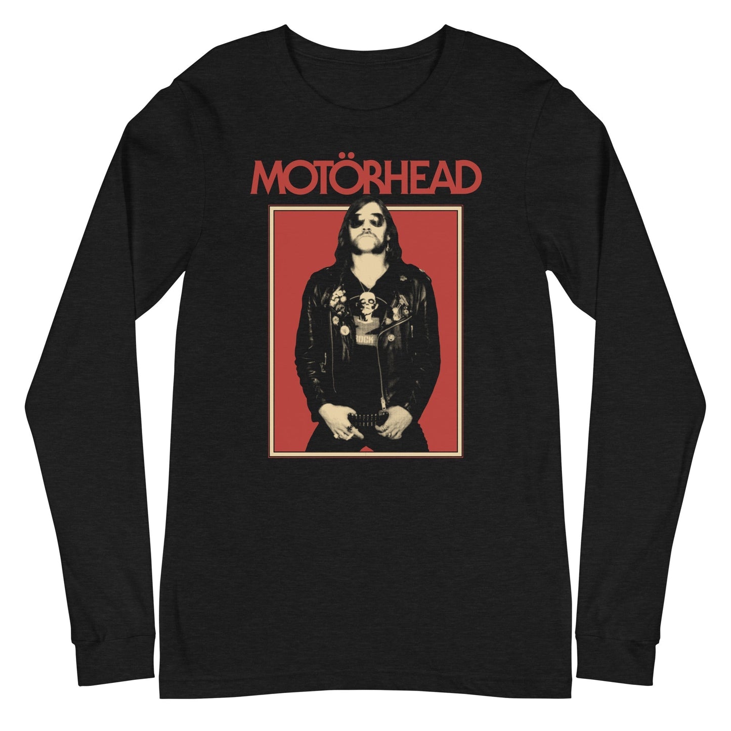 Motorhead - Leather Stare Long Sleeve T-Shirt Black