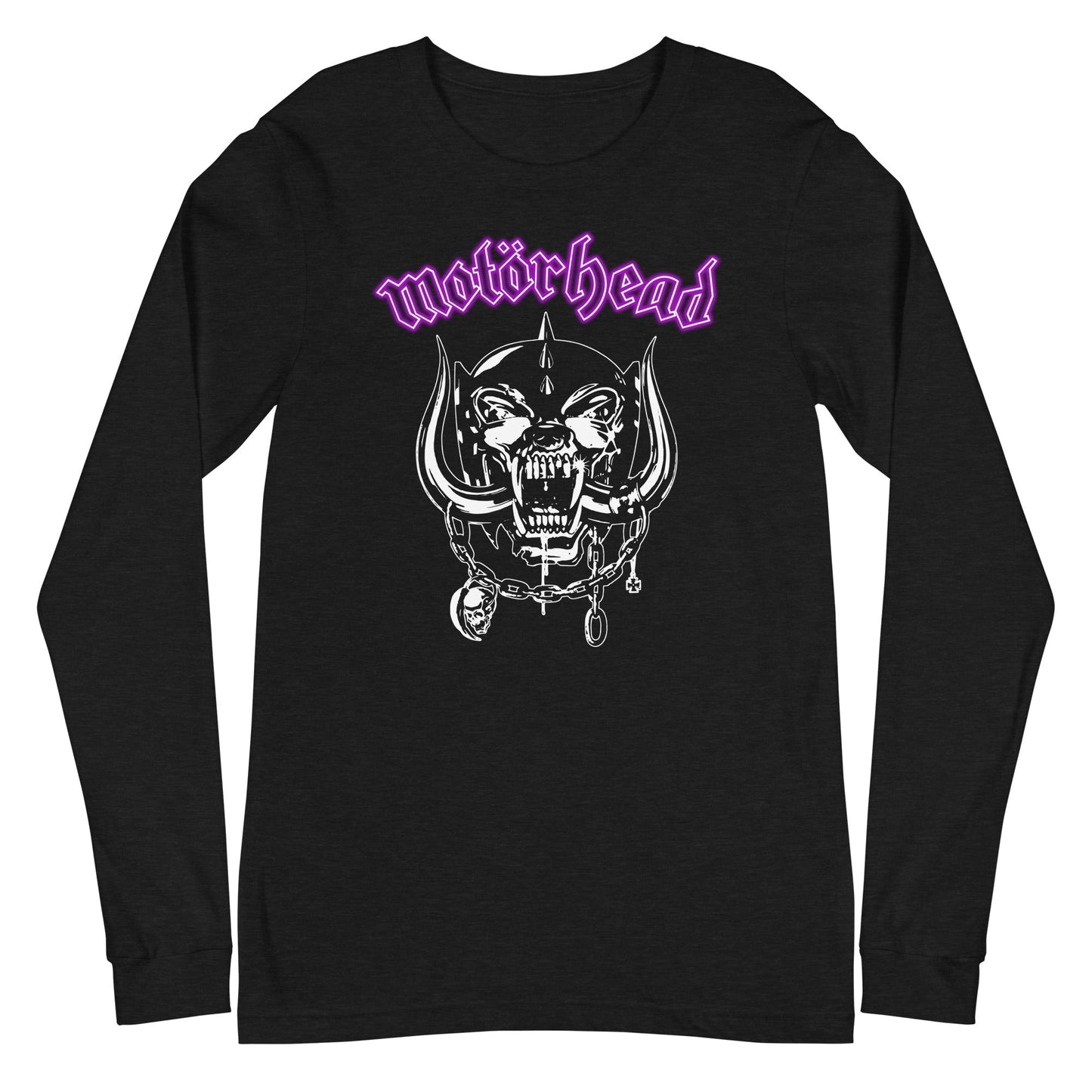 Motorhead - Pink Logo Long Sleeve T-Shirt Black