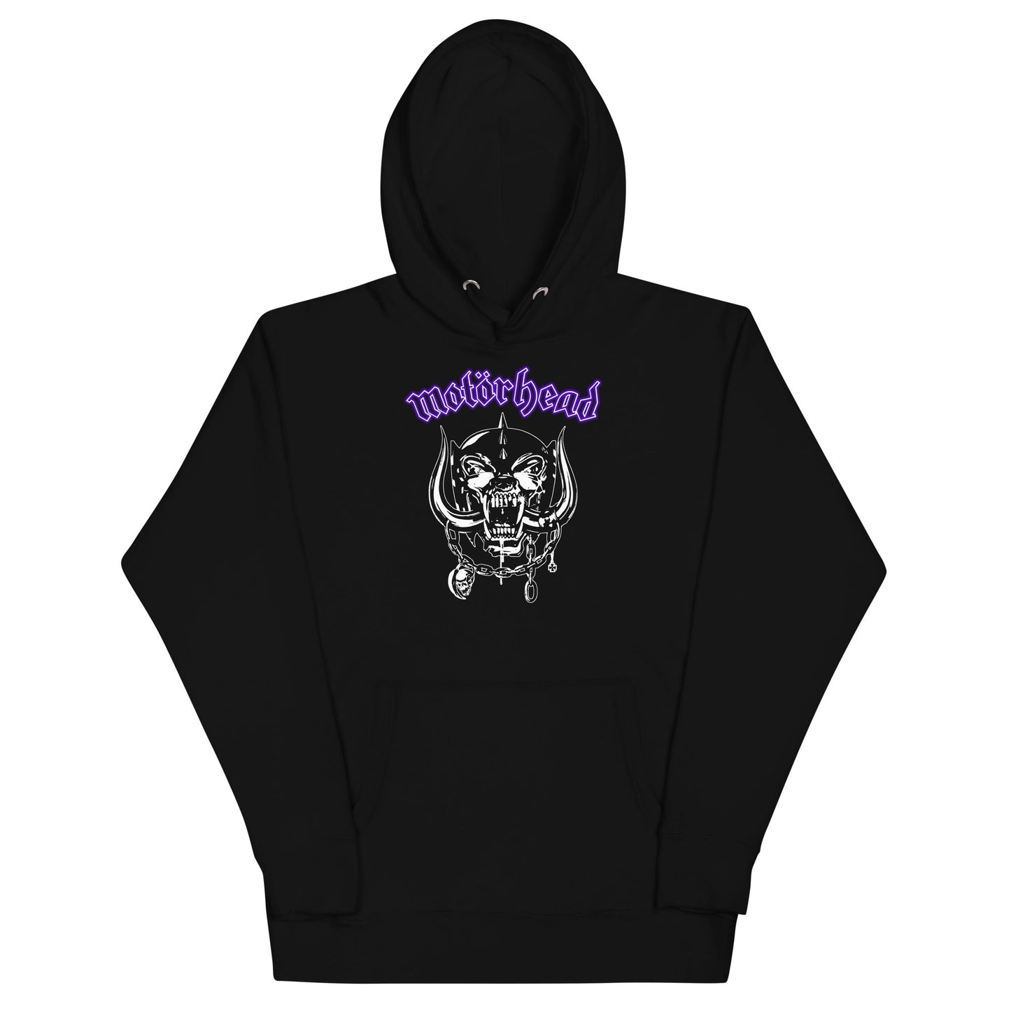 Motorhead - Purple Logo Hoodie Black