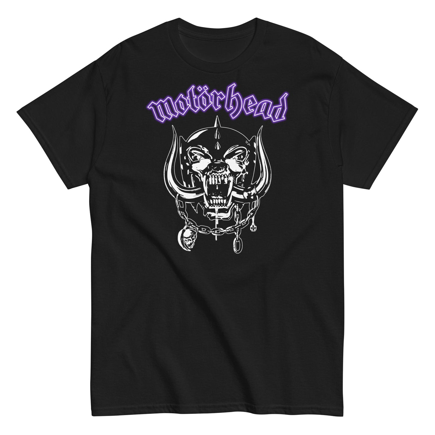 Motorhead - Purple Logo T-Shirt Black