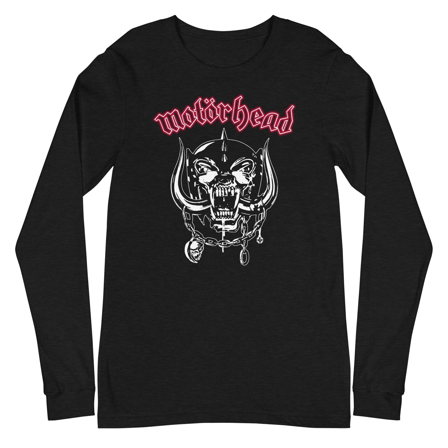 Motorhead - Red Logo Long Sleeve T-Shirt Black
