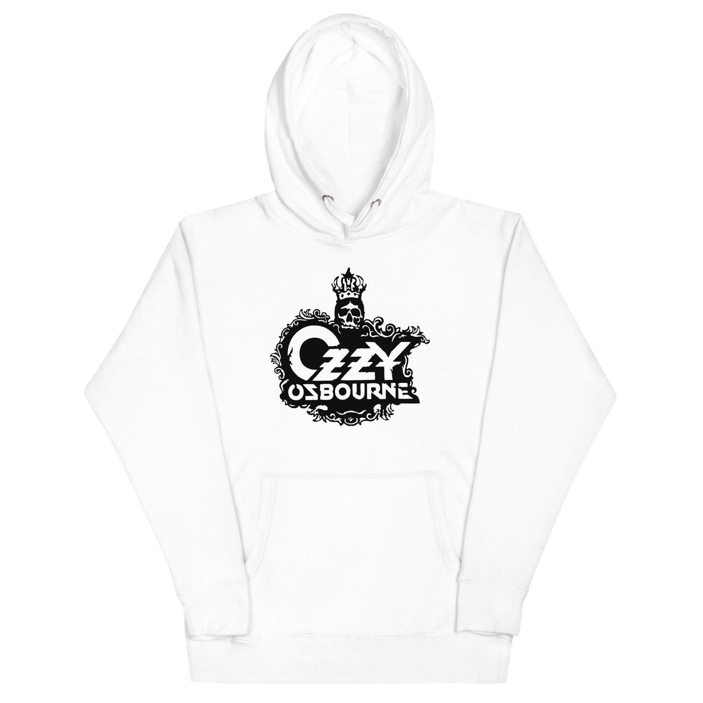 Ozzy Osbourne - Gilded Logo Hoodie White