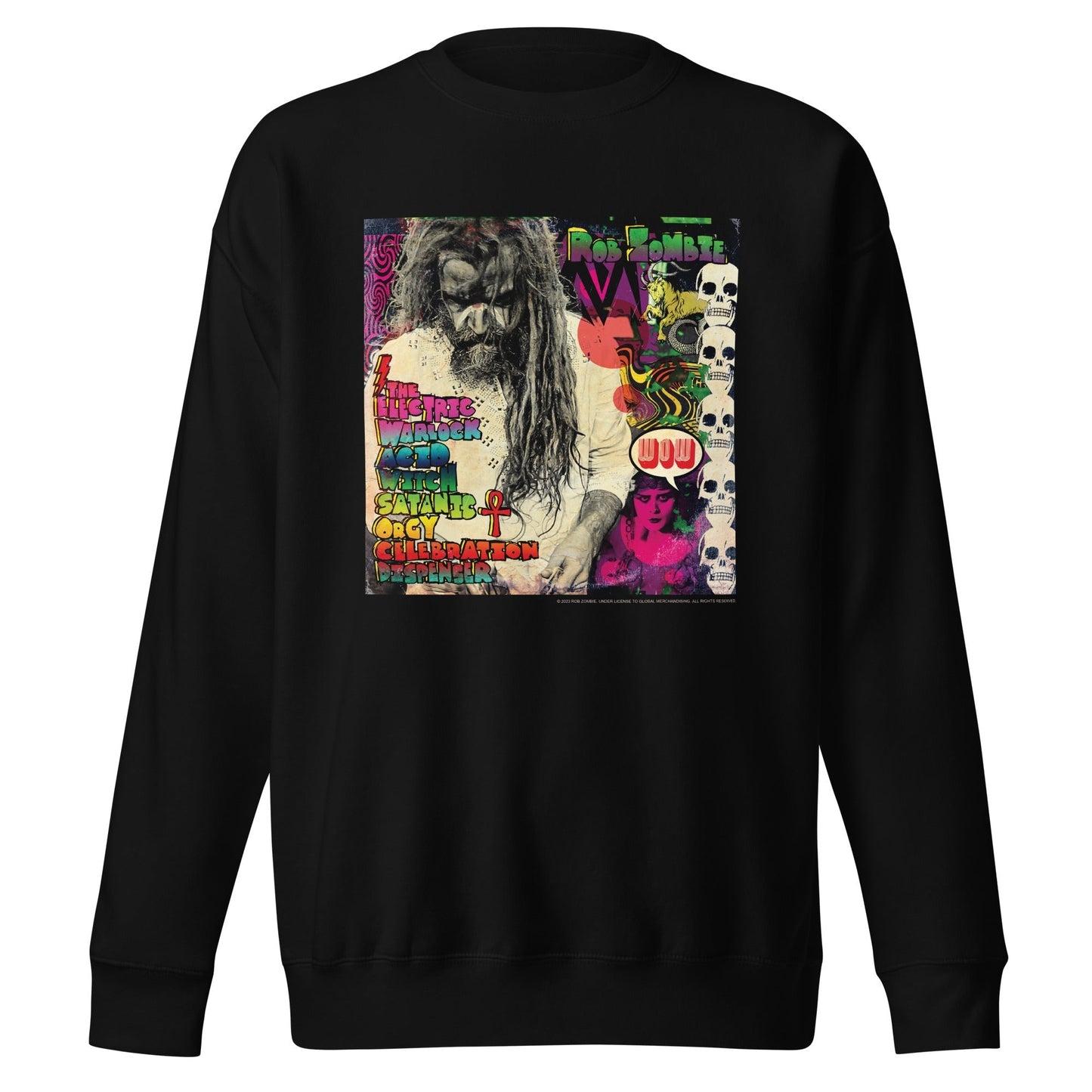 Rob Zombie - Electric Acid Sweatshirt Black
