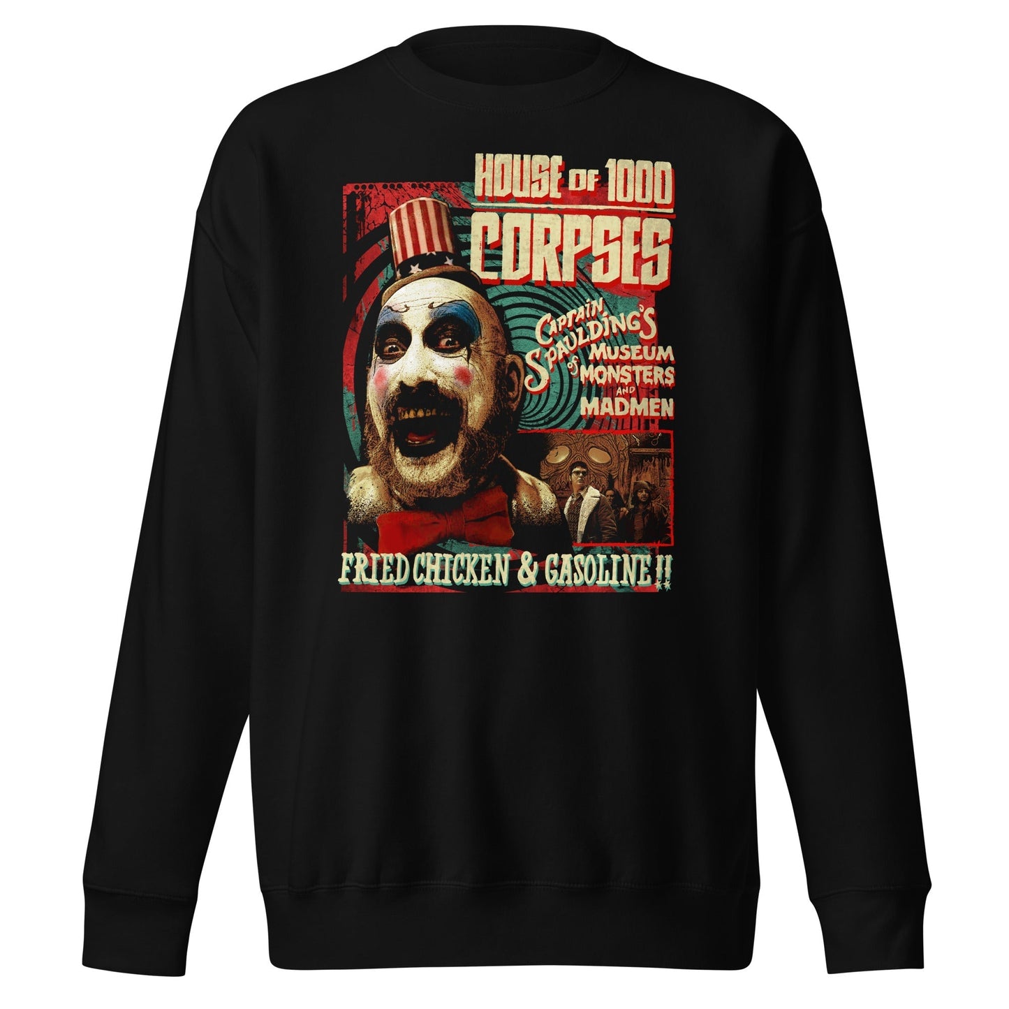 Rob Zombie - Fried Chicken and Gasoline Sweatshirt Black