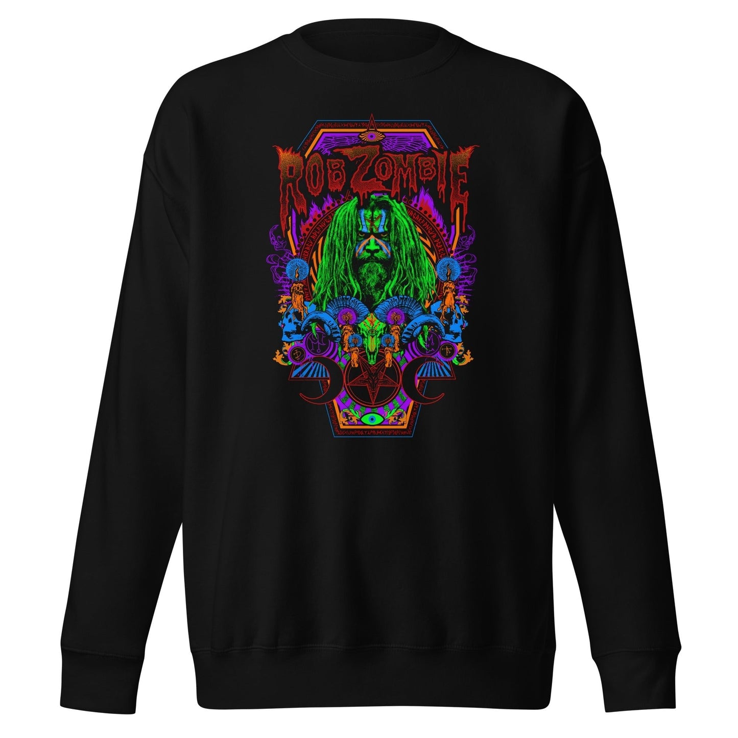 Rob Zombie - Psychedelic Sweatshirt Black