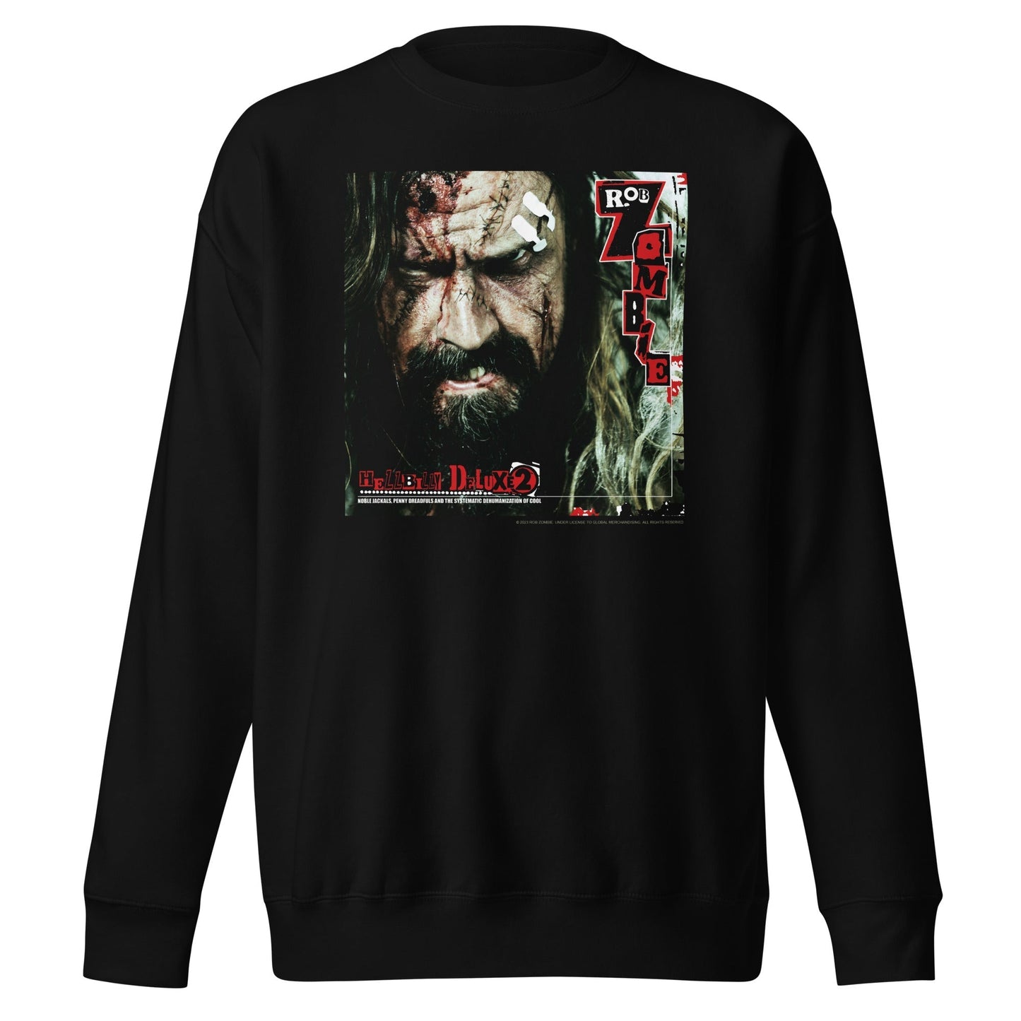 Rob Zombie - Ransom Note Sweatshirt Black