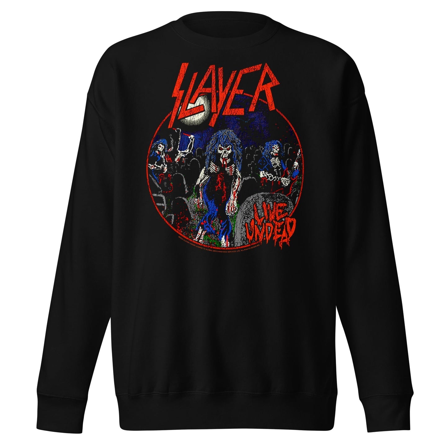 Slayer - Live Undead Sweatshirt Black