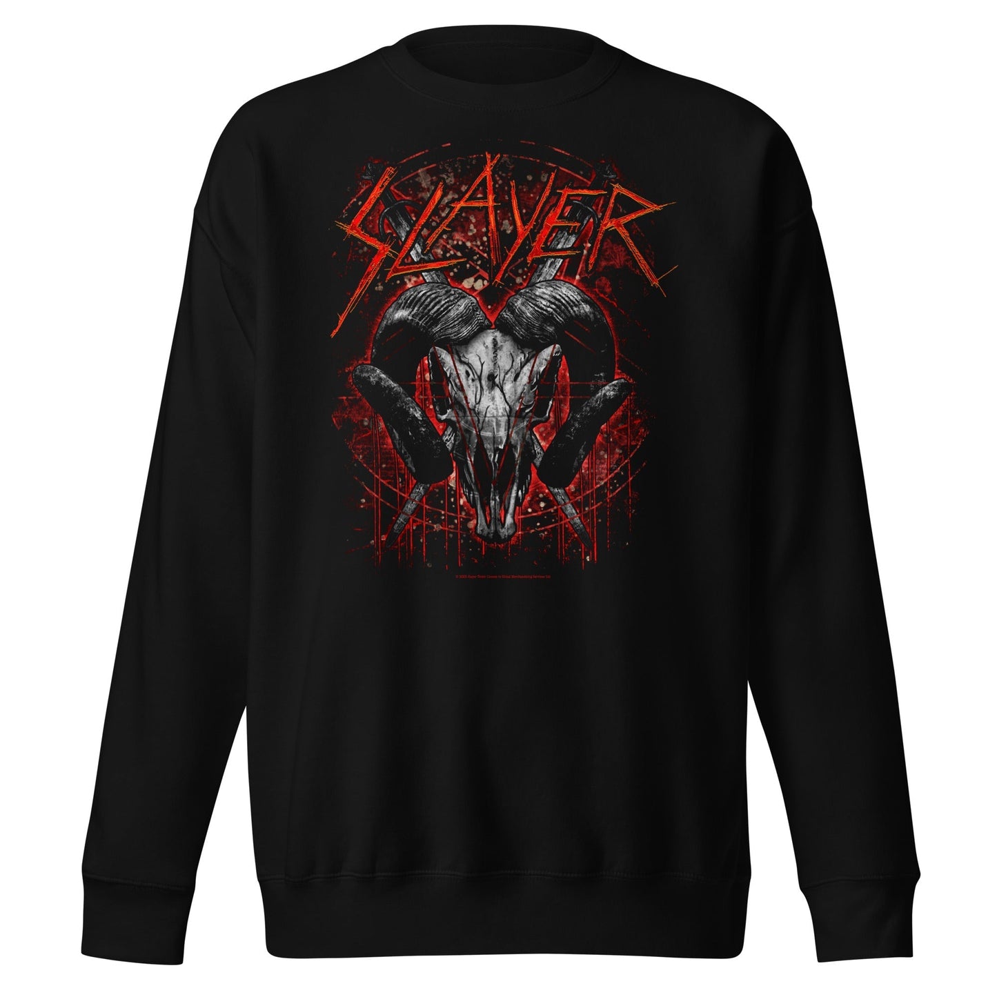 Slayer - Ram's Head Sweatshirt Black