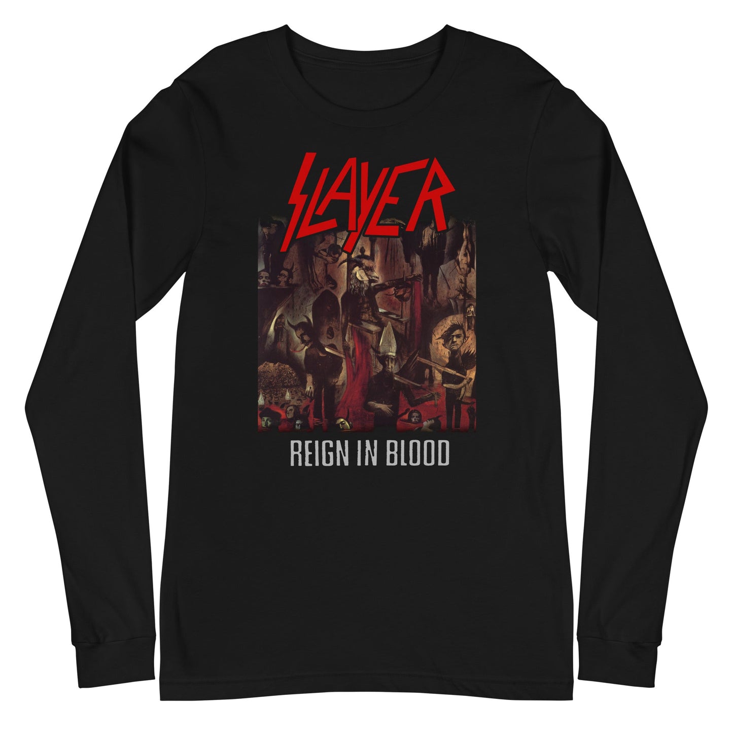 Slayer - Reign in Blood Long Sleeve T-Shirt Black