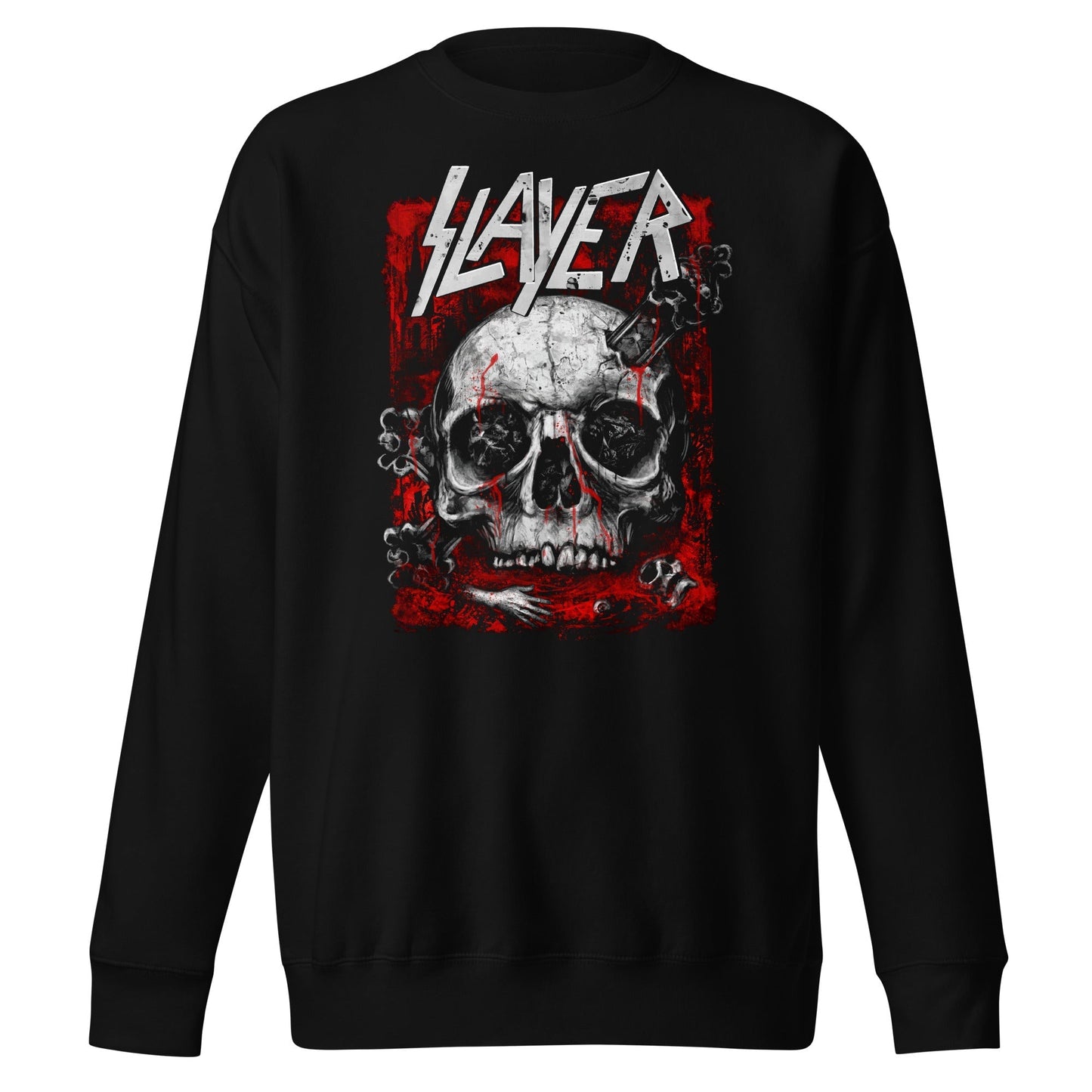 Slayer - Skull Logo Sweatshirt Black