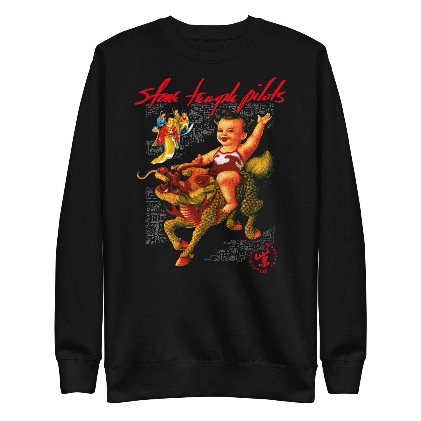Stone Temple Pilots - Purple Sweatshirt Black