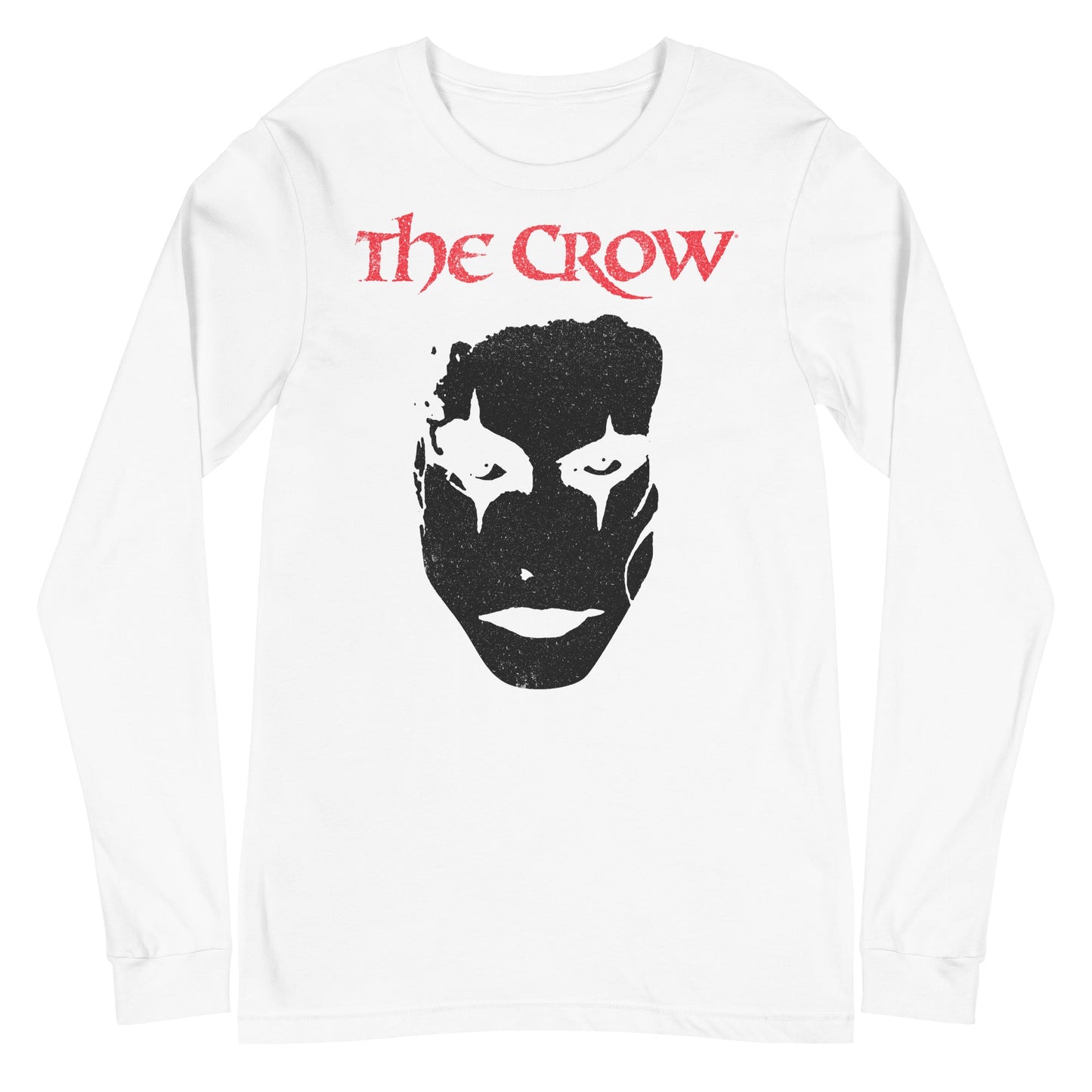 The Crow - Black Crow Long Sleeve T-Shirt White