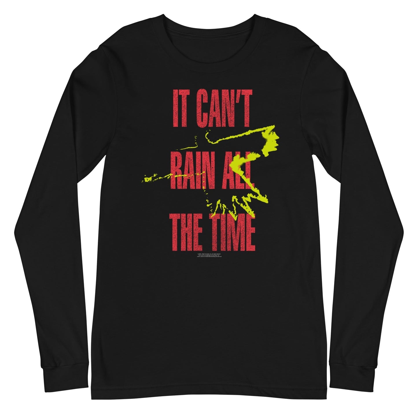 The Crow - Can't Rain Long Sleeve T-Shirt Black