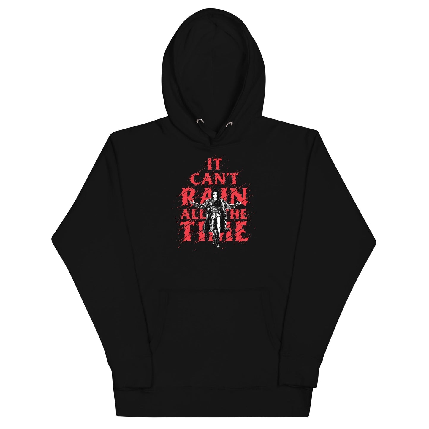 The Crow - It Can't Rain All the Time Hoodie Black