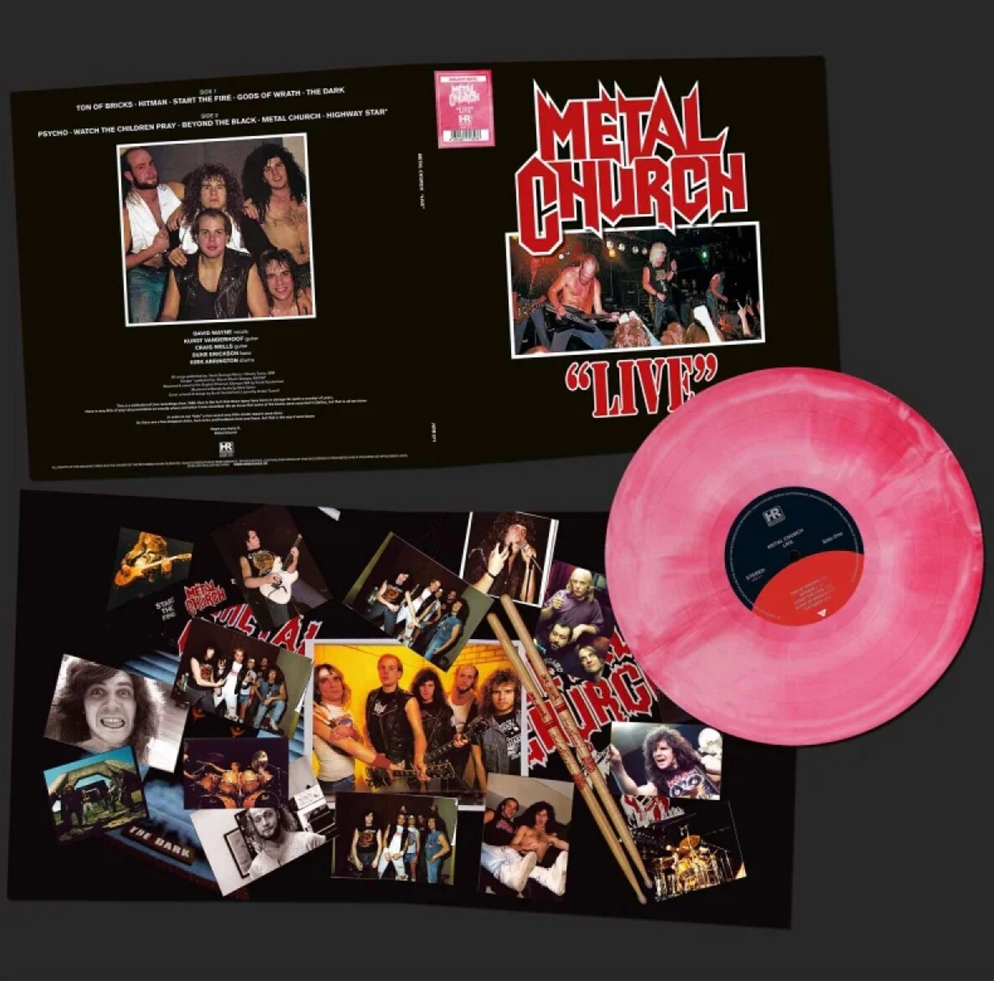 Live - Galaxy (Limited Edition, "Galaxy" Red & White Colored Vinyl)