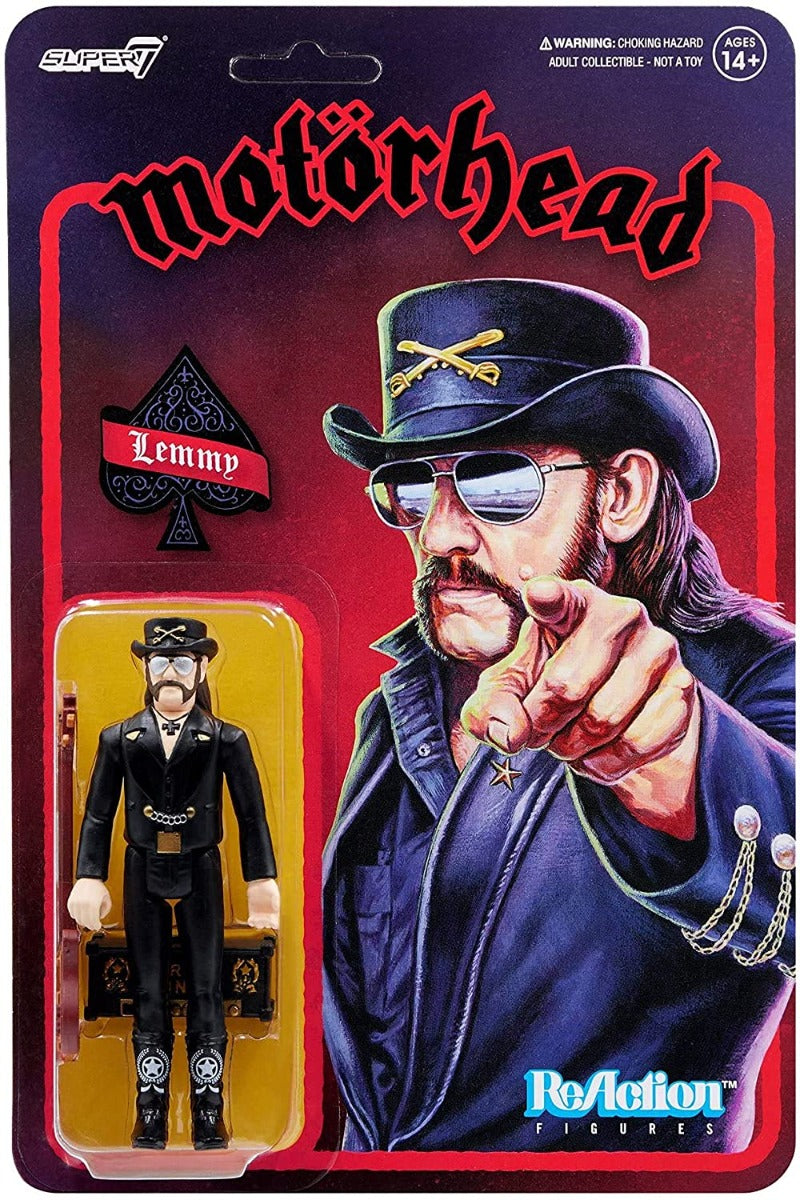 Super7 - Motorhead ReAction Figure - Lemmy Modern Cowboy (Collectible, Action Figure)