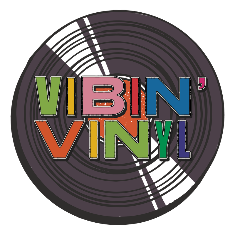 Vibin' Vinyl | Record Logo Sticker