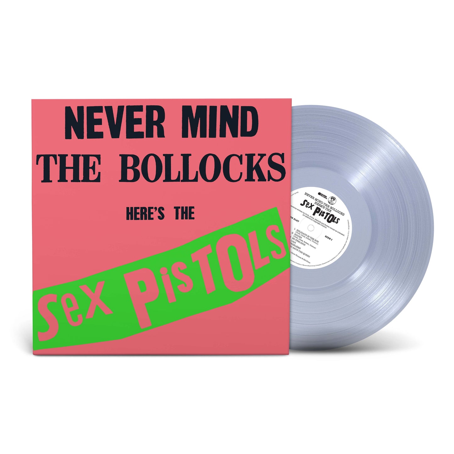 Never Mind the Bollocks, Here’s the Sex Pistols (RKTBR25) (1LP Clear Vinyl)