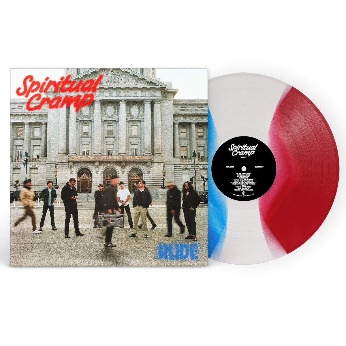 Rude (Indie Exclusive) (Blue/White/Red 3 Color Stripe Vinyl)
