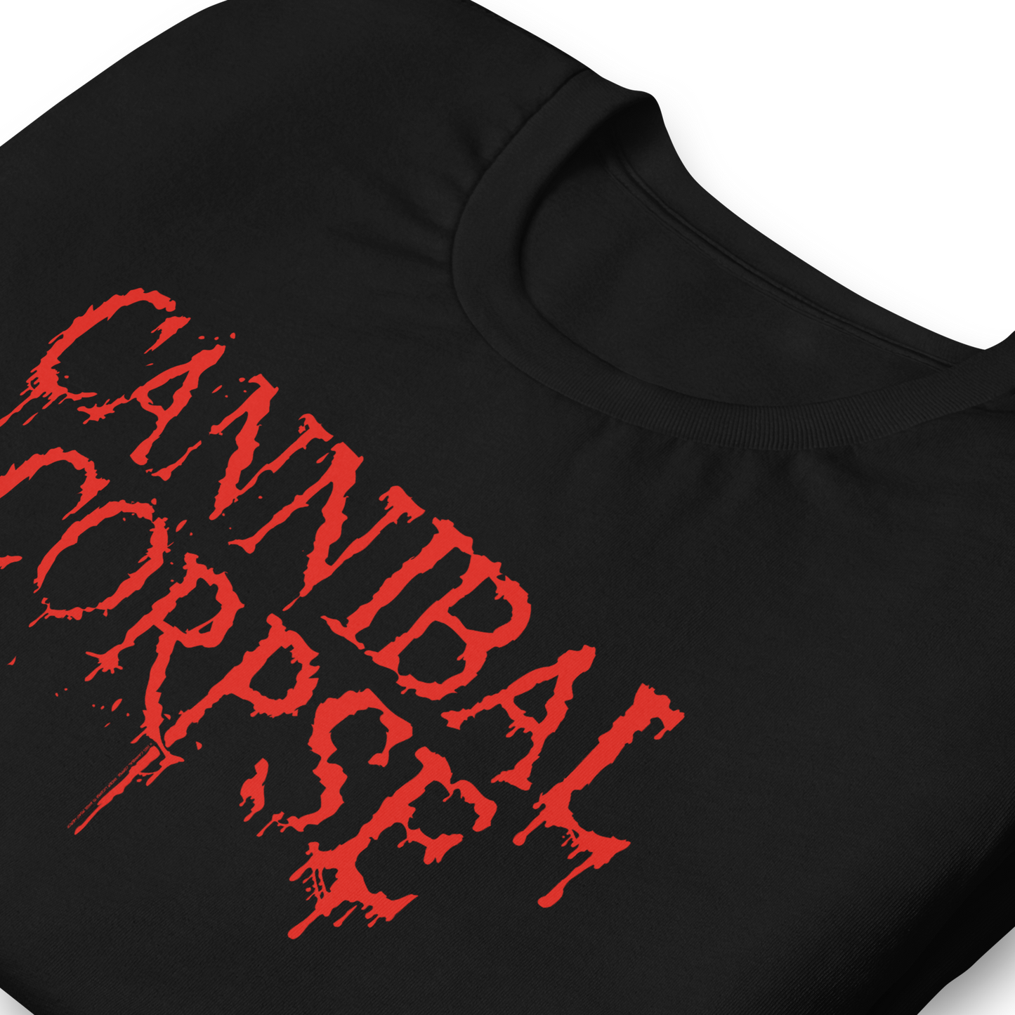 Cannibal Corpse Blood Drip Logo T-Shirt Black