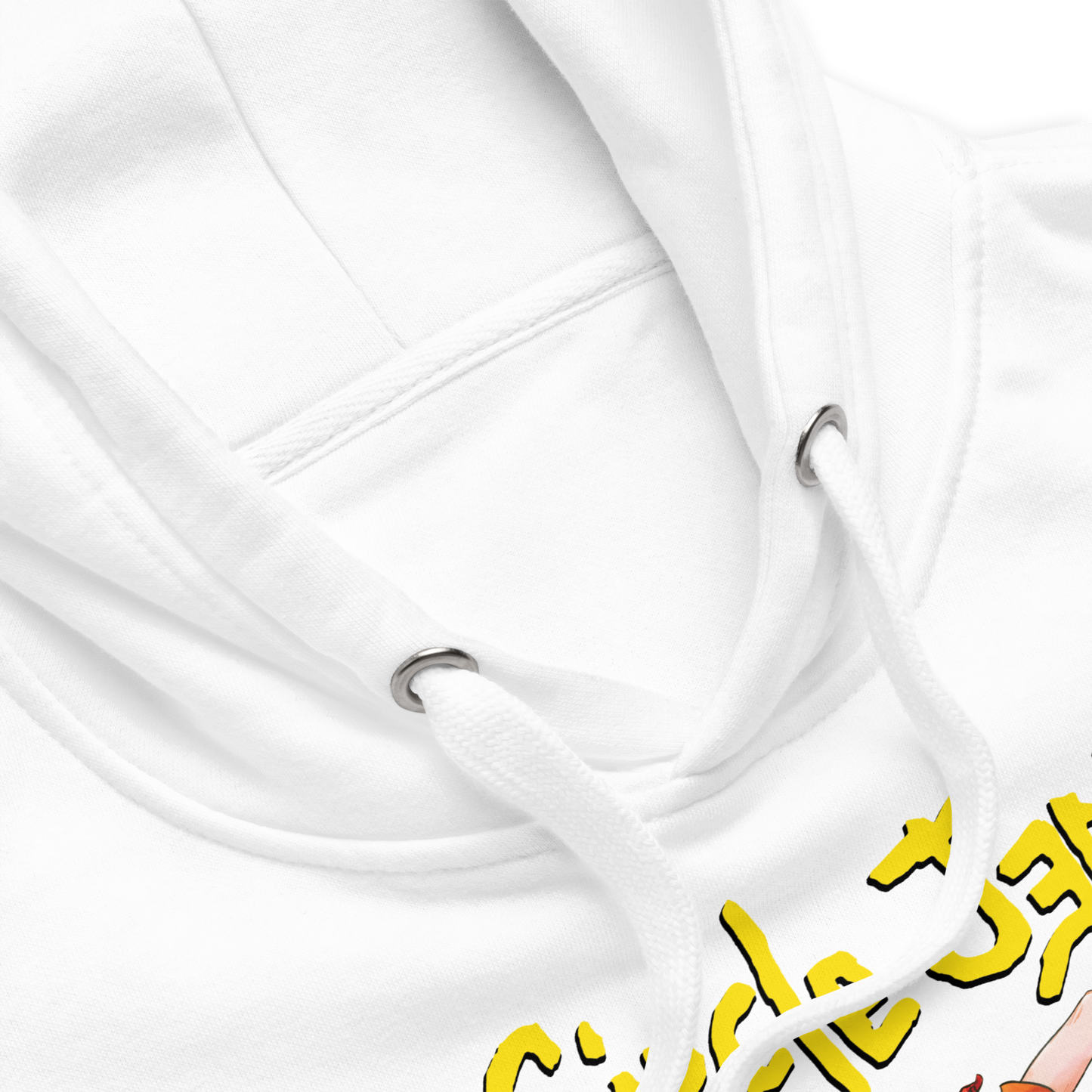 Circle Jerks Kick It Hoodie White
