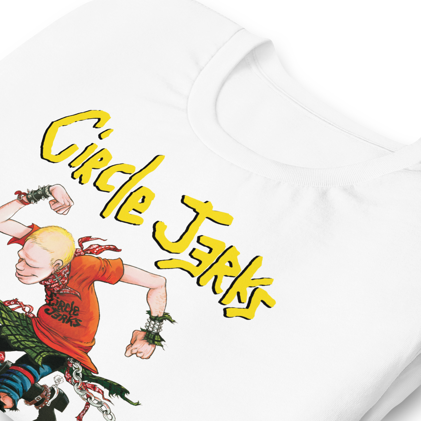 Circle Jerks Kick It T-Shirt White