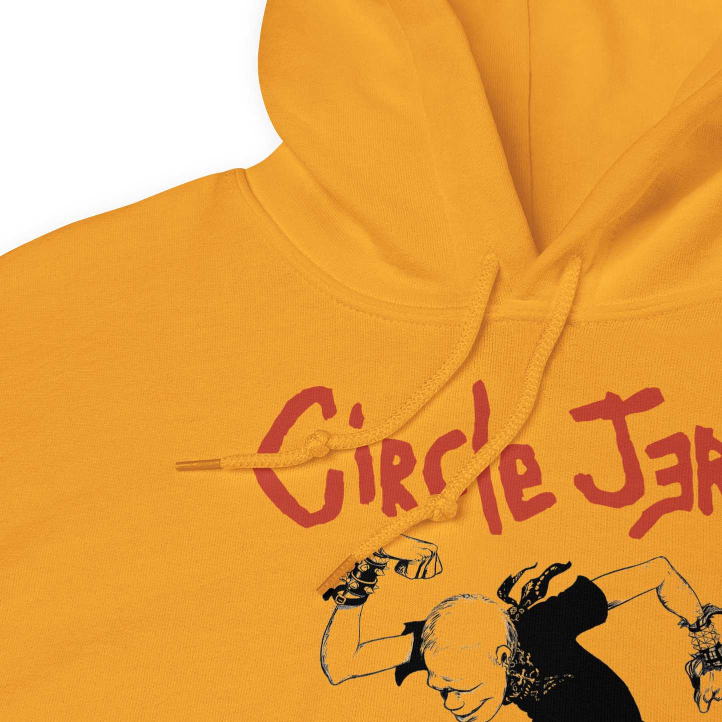 Circle Jerks Stomp Hoodie Yellow