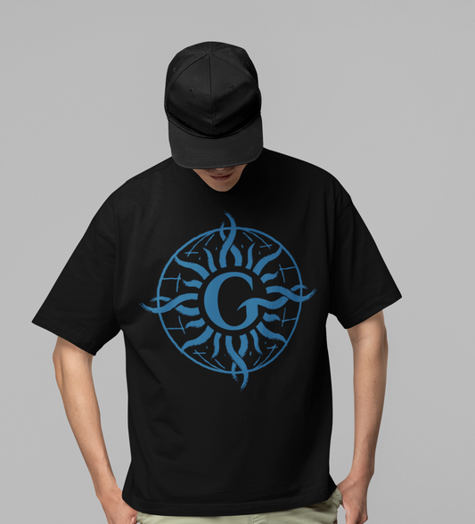 Godsmack - G Compass Logo Jumbo Print T-Shirt Black