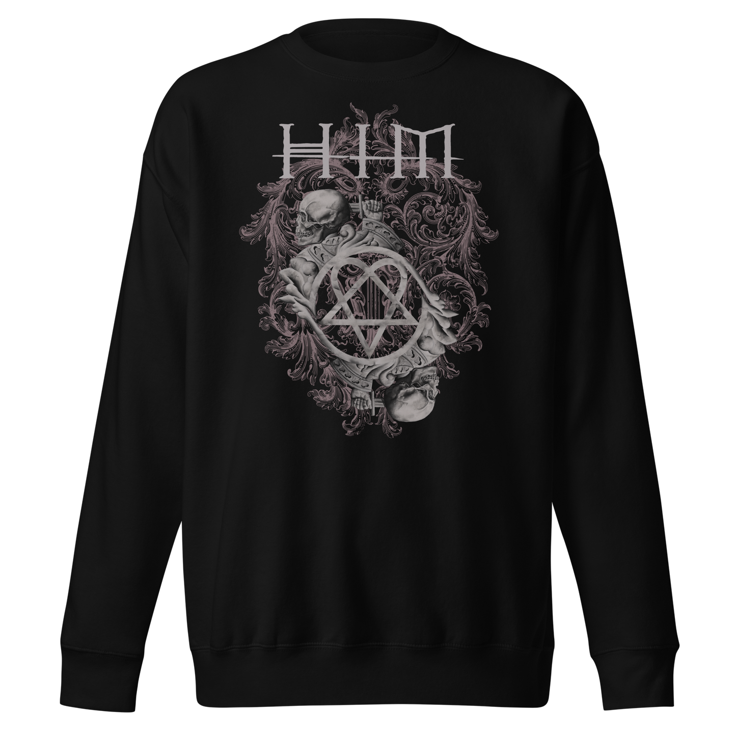 HIM - Finland's Finest Jumbo Print Sweatshirt Black