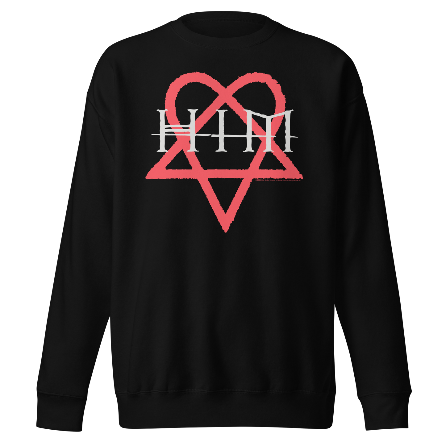 HIM - Heatkiller Jumbo Print Sweatshirt Black
