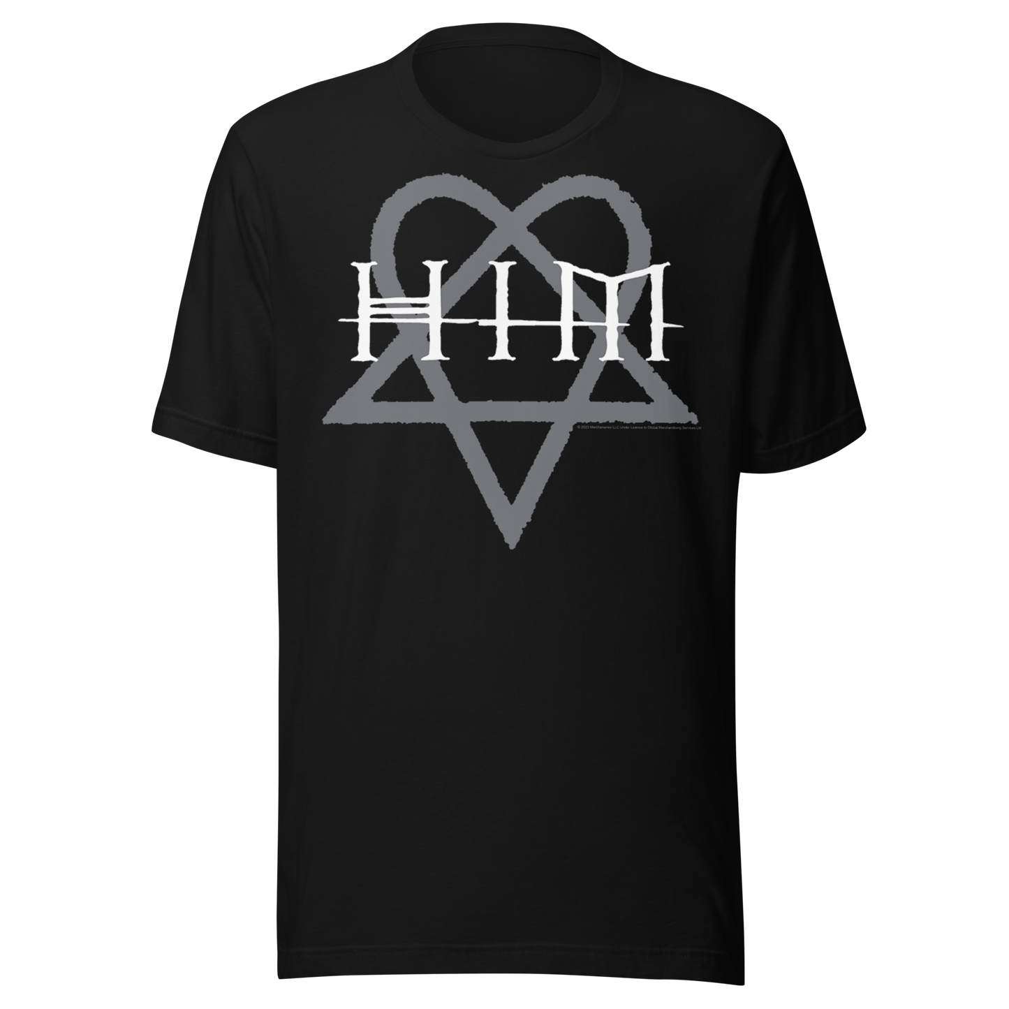 HIM - Tears Jumbo Print T-Shirt Black