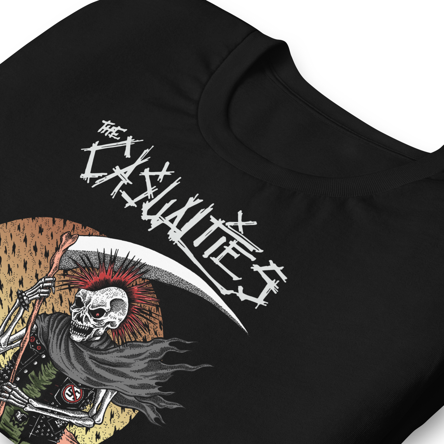 The Casualties Until Death T-Shirt Black