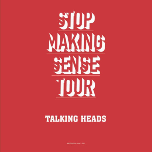Talking Heads Stop Making Sense Tour 180g translucent red 2LP vinyl
