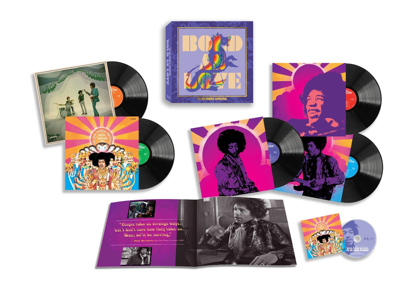 Bold As Love (5LP + Blu-Ray Box Set)