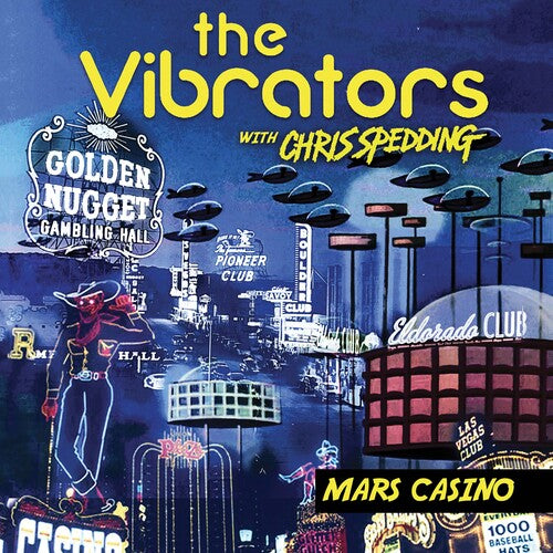 The Vibrators Mars Casino - Purple/ blue Haze Splatter (Colored Vinyl, Purple, Blue, Splatter)