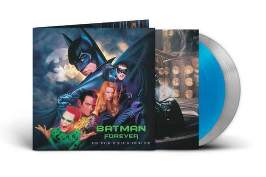 Various Artists Batman Forever: Music From The Motion Picture (Colored Vinyl, Blue, Silver, 140 Gram Vinyl, Brick & Mortar Exclusive) (2 Lp's)