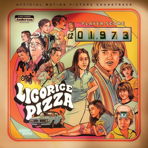 Licorice Pizza (Original Motion Picture Soundtrack) (Limited Edition, Indie Exclusive, Red Colored Vinyl) (2 Lp's)