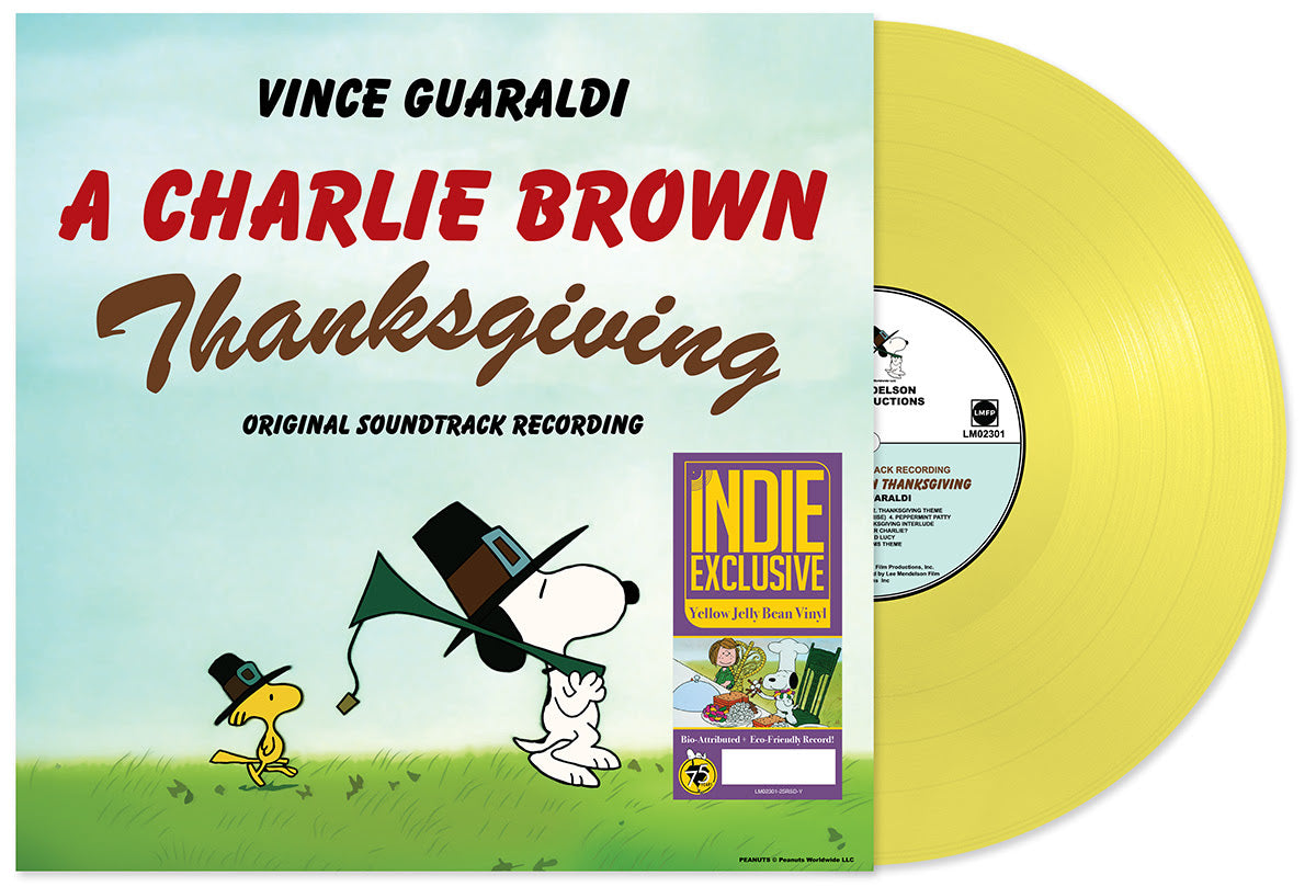 A Charlie Brown Thanksgiving (Indie Exclusive) (Yellow Jelly Bean Vinyl)