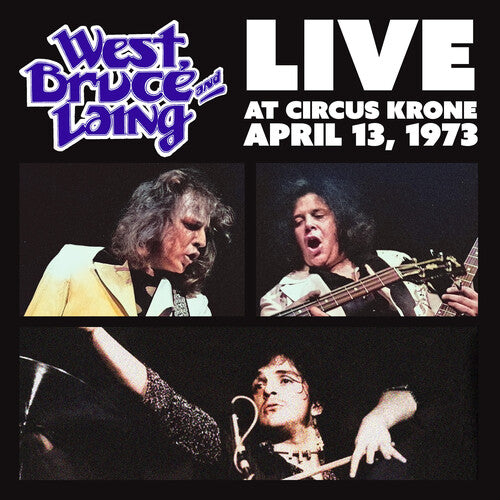 Live at Circus Krone, Frankfurt, Germany - April 13, 1973 (Limited Edition, Clear Frosted Glass with Silver Swirl Colored Vinyl) (2 Lp's)