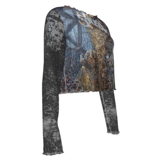Ghost Chapel Women's Mesh Top As Shown