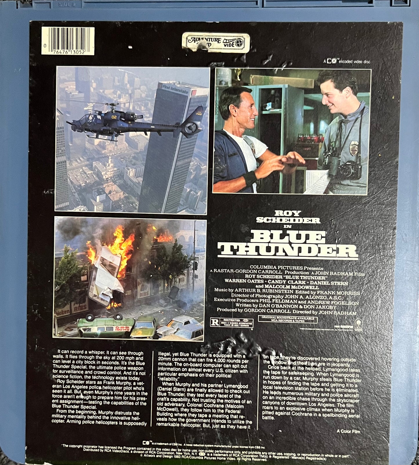 Blue Thunder (CED)
