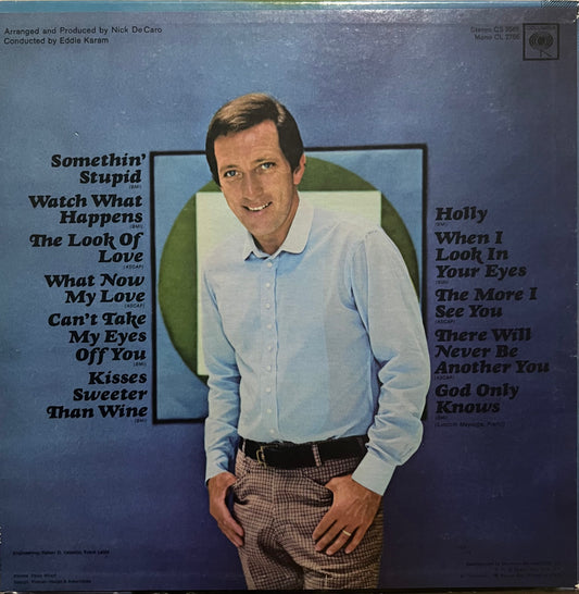 Andy Williams – Love, Andy (LP | Pre-Owned Vinyl)