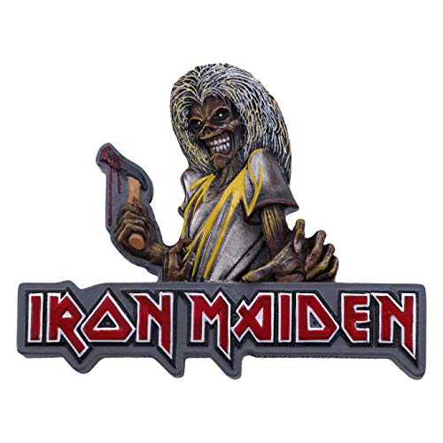 Iron Maiden Nemesis Now Officially Licensed Iron Maiden The Killers Eddie Fridge Magnet, 10cm, Red