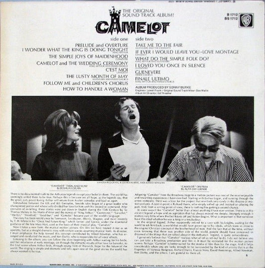 Various Artist- Camelot (Original Motion Picture Sound Track) (LP | Pre-Owned) - Vibin' VinylVibin' VinylS39279