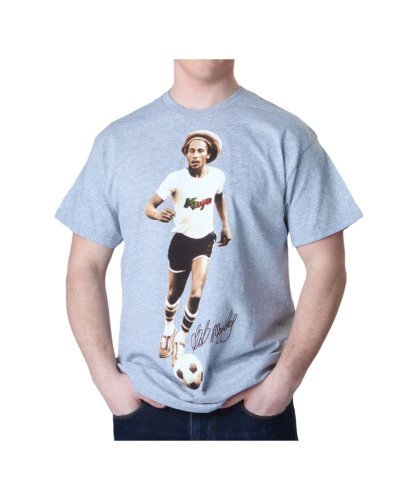 Bob Marley Rockabilia Bob Marley Kaya Soccer Slim Fit T-Shirt X-Large